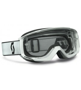 Occhiale Motocross Enduro Scott Split OTG Bianco 2014