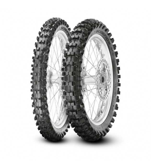 Gomma Moto Cross  Pirelli Scorpion Mid Soft 32 80/100/21