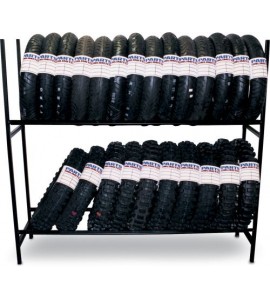 Scaffale Portagomme Merchandiser Tire Track 