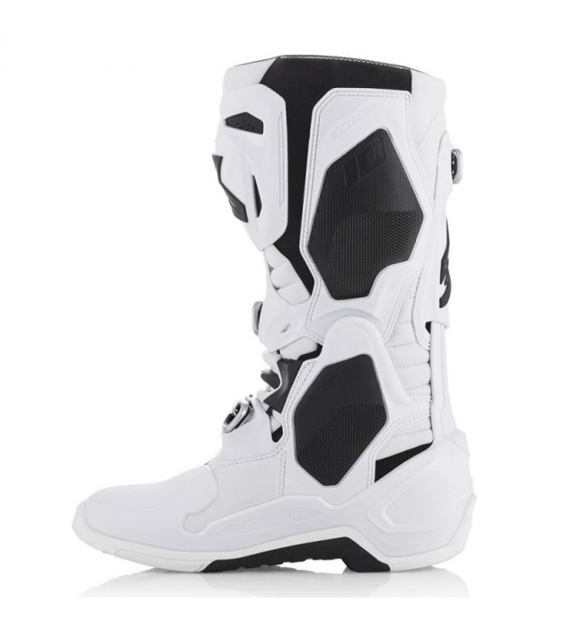 Stivali Moto Cross Alpinestars Tech 10 New Bianco