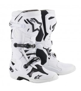Stivali Moto Cross Alpinestars Tech 10 New Bianco