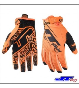 Guanto Moto Cross JT Racing Usa Hyperlite Gloves Orange Black new 2015