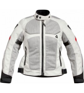 Giacca moto donna Rev'it Jupiter Nero