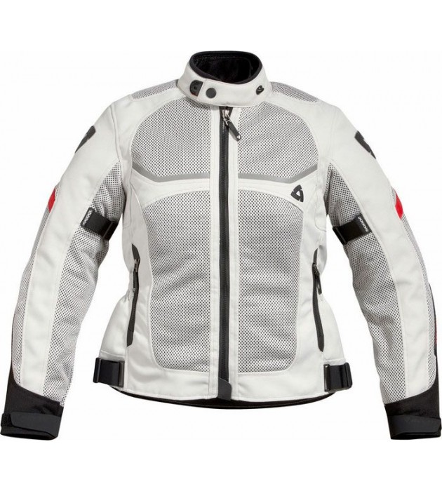 Giacca moto donna Rev'it Jupiter Nero