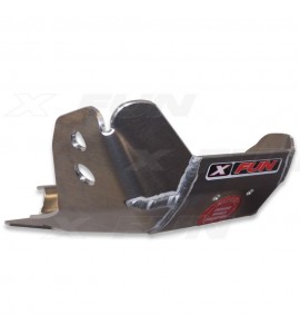 Wrap-around aluminum skidplate 
