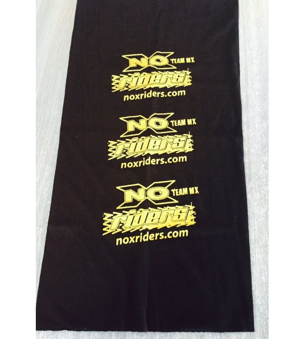 Noxriders Tubo Colllo colore Nero in Tessuto traspirante 