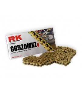 Catena Motocross RK GB520 MXZ4 120 Maglie 