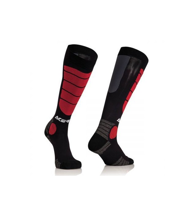 Calze Moto Acerbis MX IMPACT SOCKS Nero Rosso