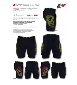 Pantaloncino Kombat Ufo con Protezioni laterali 