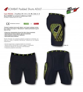 Shorts ATOM con protezioni soft e Fondello interno Ufo