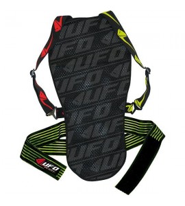 PROTEZIONE SCHIENA Ufo KOMBAT (Altezza fino a mt 1,75) Verde Fluo A