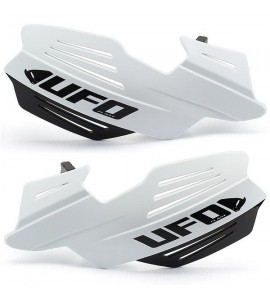 Paramano Ufo Mod VULCAN universale per cross/enduro in doppia iniezione Colore Bianco