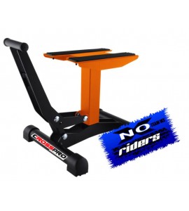 Cavalletto Alza Moto Racing a Pedale Cross Pro Arancione Noxriders
