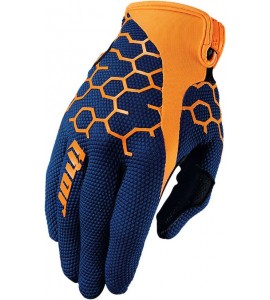 Guanto Moto Cross Enduro MTB Thor 2018 Modello Draft Indi Arancio navy