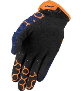 Guanto Moto Cross Enduro MTB Thor 2018 Modello Draft Indi Arancio navy
