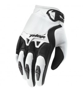 Guanto Moto Cross THOR SPECTRUM Enduro MTB BIANCO 