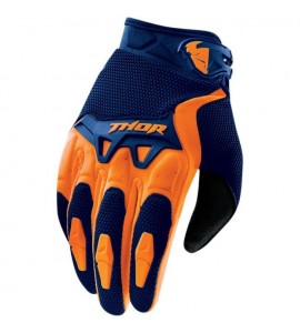 Guanto Moto Cross THOR SPECTRUM Enduro MTB ARANCIO BLU
