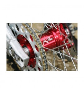 Coppia Ruote Kawasaki KX-KXF Complete KITE Sport MX-EN Colore Rosso