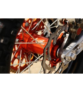 Coppia Ruote Husqvarna TE-FE-TC-FC Complete KITE Sport MX-EN Colore Arancione 