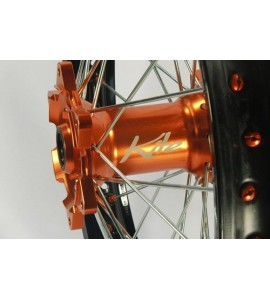 Coppia Ruote KTM SX-SX F-EXC-EXC F Complete KITE Sport MX-EN Colore Arancione 