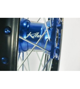 Coppia Ruote Yamaha YZF-YZF X-YZ  Complete KITE Sport MX-EN Colore BLU