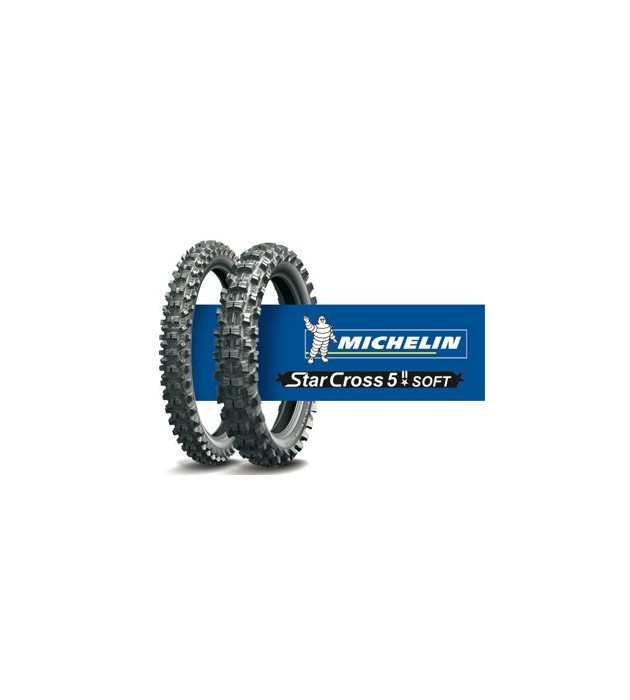 Gomma 120-90-18 Cross Michelin Posteriore Star Cross 5 Sand Soft 