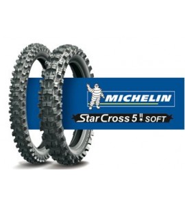Gomma Cross 110-100-18 Michelin Posteriore Star Cross 5 Soft 