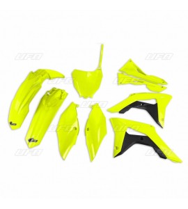 Kit Plastiche Honda CRF 450 2017-2019 Ufo Colore Giallo Fluo 6 pezzi 