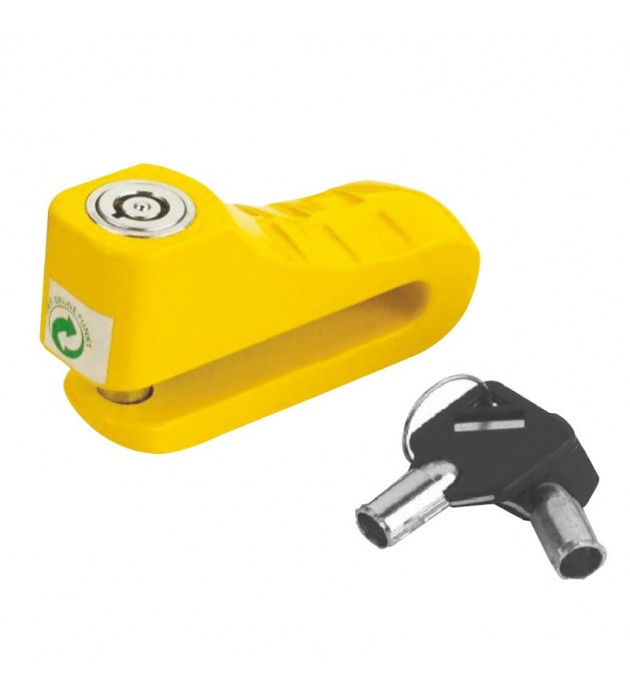 Lucchetto Blocca Disco Micro Con Borsello perno da 5,5 mm