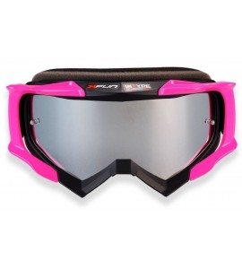 Maschera Moto Cross Enduro Off-road X Fun 18 Type Fuxia