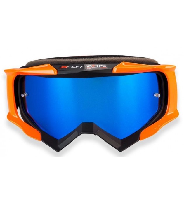 Glasses 100% Mirror 2014 Racecraft Fire Red