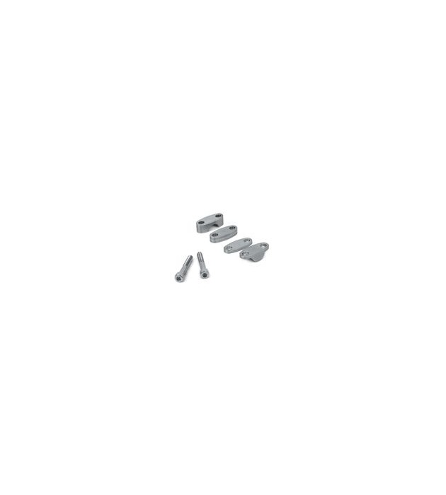 RISERS WRP per manubri da 28,6 Argento 