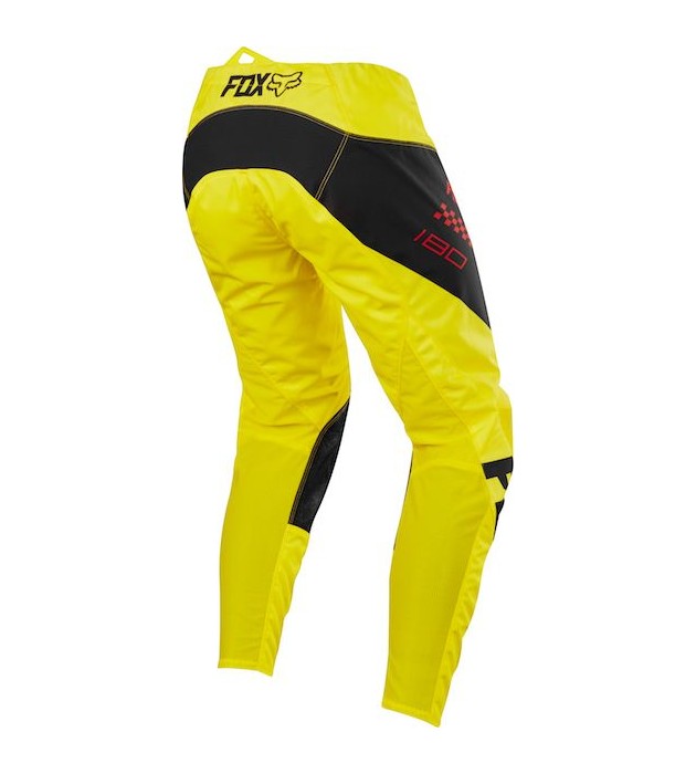 Pantalone moto Cross Fox 180 MASTER YELLOW 2018