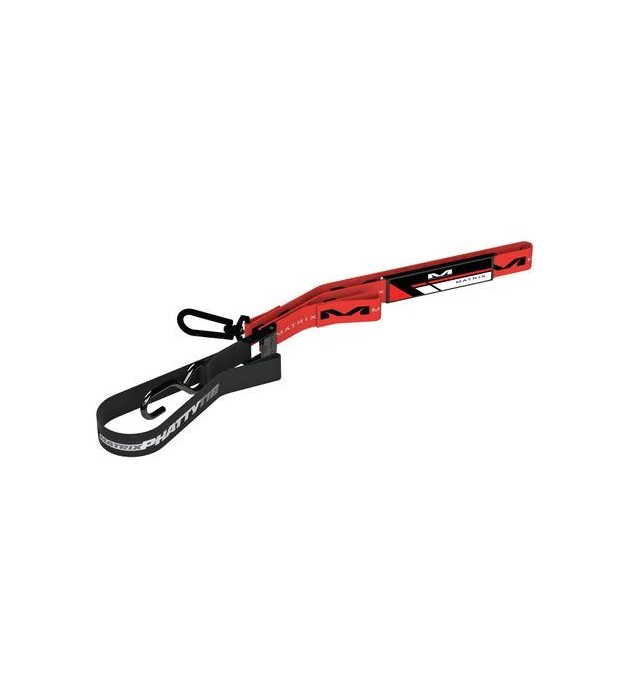 Cinghia Lega Moto Matrix M1 Phatty Tie-Downs Rossa 