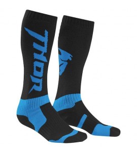 Calze Moto Cross Thor MX SOCK Black CYAN