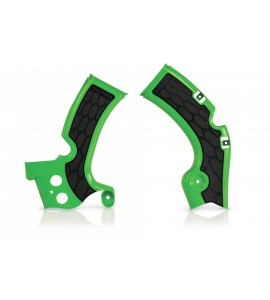 Protezione Telaio KAWASAKI KXF Acerbis X-GRIP FRAME PROTECTOR VERDE NERO