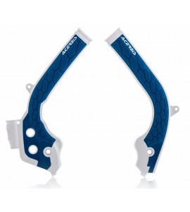 Protezione Telaio X-GRIP FRAME PROTECTOR HUSQVARNA TC-TE-FE-FC WHITE BLUE