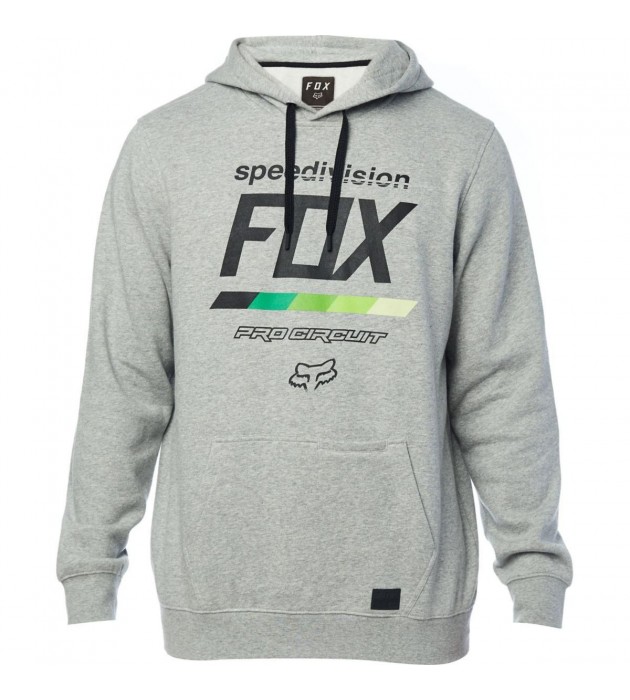 Felpa Casual Fox Pro Circuit DRAFTR PO FLEECE Grigia 