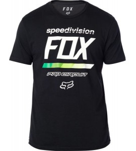 Maglia FOX RACING - Pro Circuit DRAFTR PREMIUM TEE Nera