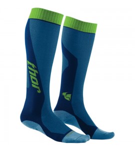 Calza Bambino Cross Thor Yout MX Cool Sock Blue Green