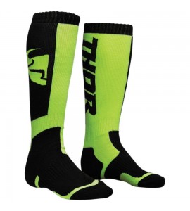 Calza Bambino Cross Thor Yout MX Sock Black Lime 