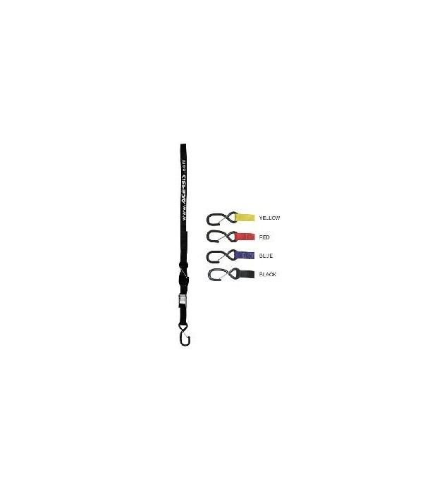 Acerbis TIE DOWNS 25 mm Cinghia Lega Moto Nera 