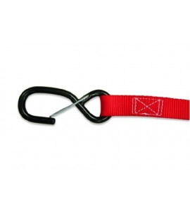 Acerbis TIE DOWNS 35 mm Cinghia Lega Moto Rosso