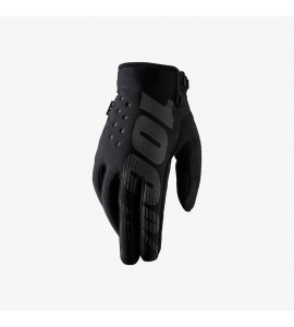 Guanto Moto Cross 100% Modello Brisker Black 