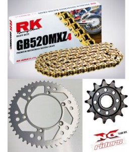 SO Rear and Front Sprocket Chain Kit RK