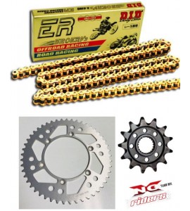 Kit Catena Corona e Pignone DID 520ERV3 HONDA CRF-CR 120 Maglie Oro