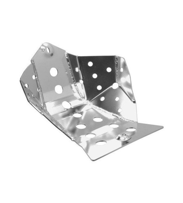 Wrap-around aluminum skidplate 