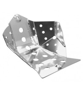 Wrap-around aluminum skidplate 