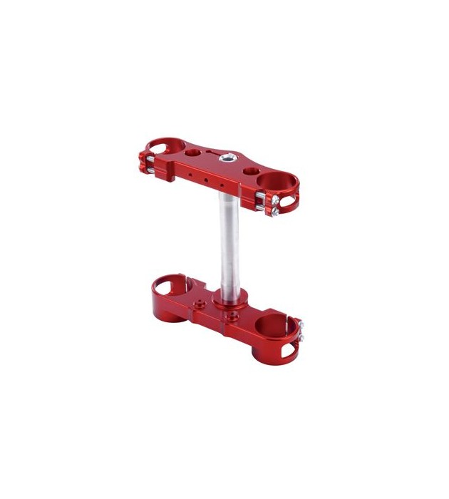 Piastre Forcelle KITE HONDA CRF 250-450 Rosse