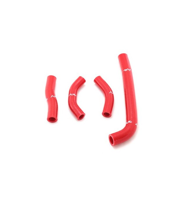 Kit Tubi Silicone rossi Radiatore Honda CRF 450  